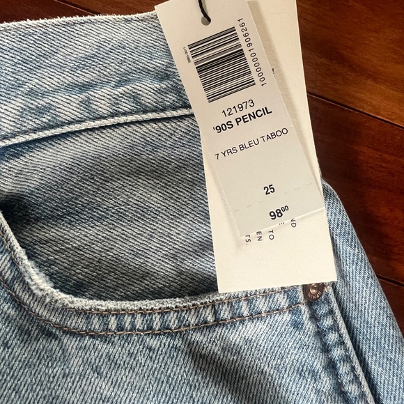 BNWT Denim Forum '90s Pencil Skirt - Picture 3 of 5